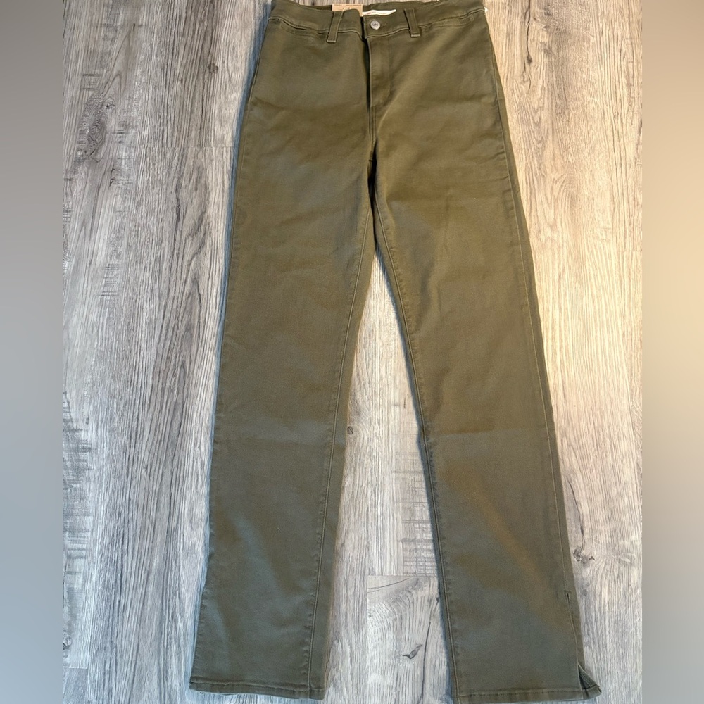 Levi's Women's High Rise Tailored 724 Slim Straight Size NWT - Picture 12 of 15